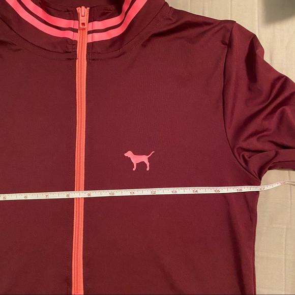 VS PINK Ultimate Half-Zip Pullover Jacket - Picture 4 of 7